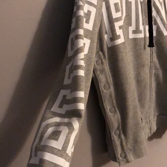 PINK zip up - Picture 3 of 6